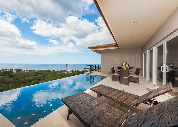 Сasa de vacaciones Casa De La Perla, Ocean View 4 Bedroom Tamarindo